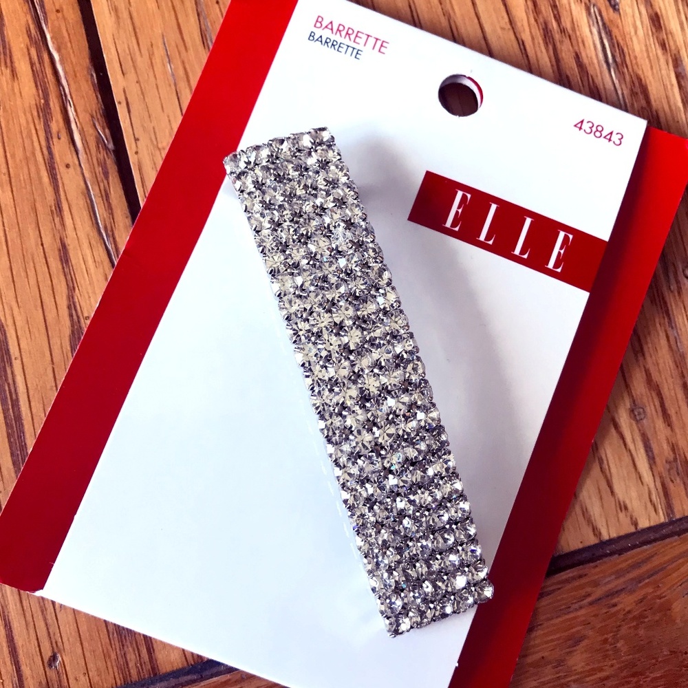 Elle Silver Barrette
